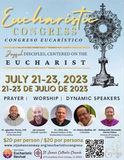 Eucharistic Congress South Carolina Catholic