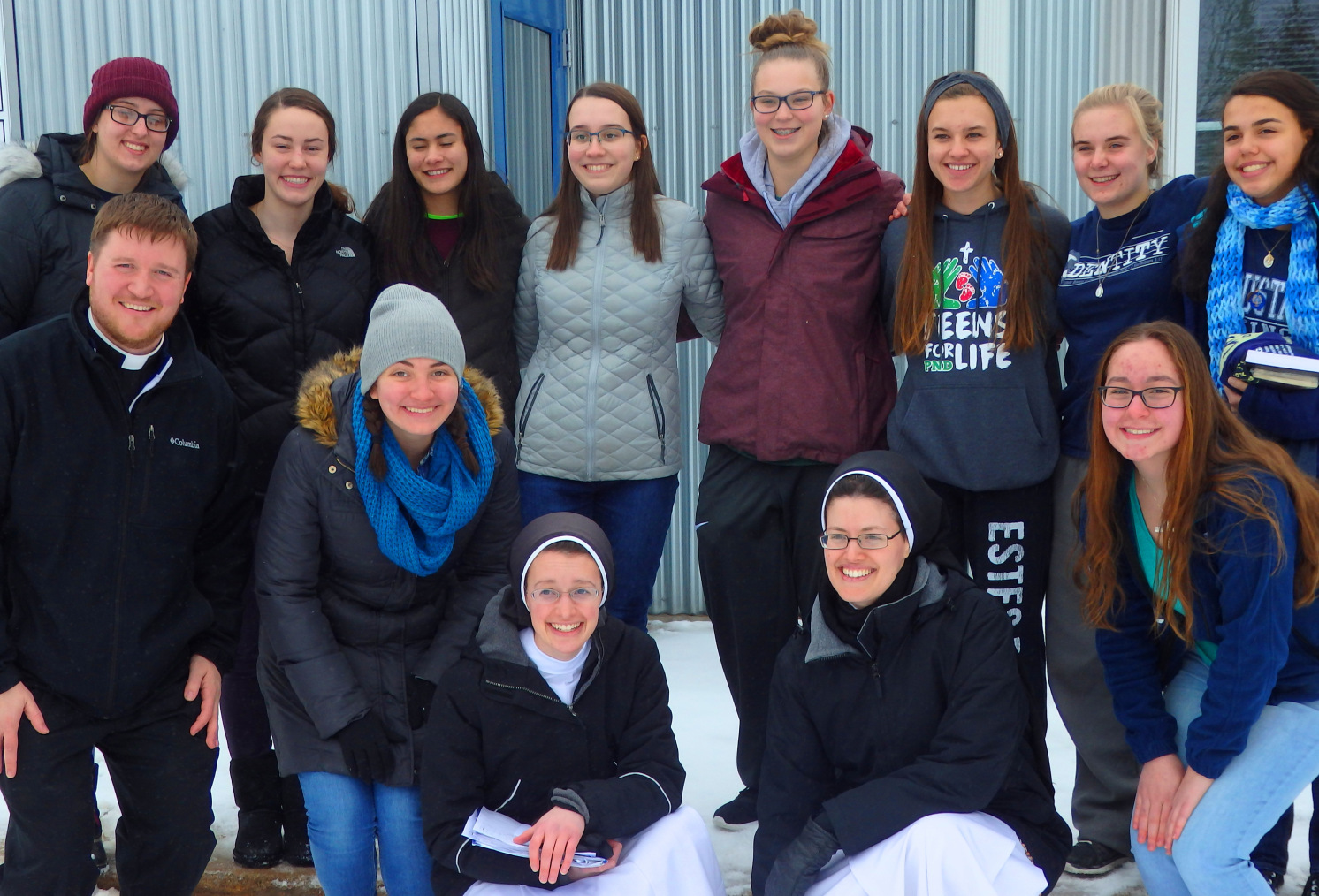 Saint Cecilia Sisters' Winter Retreat Group Photo