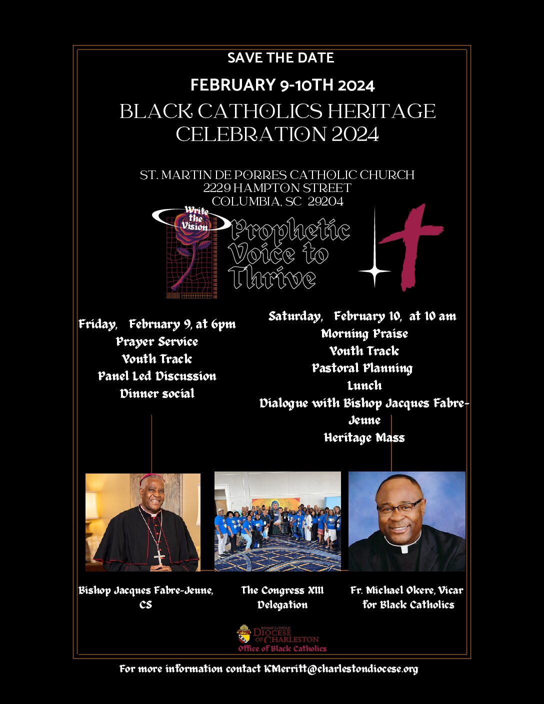 Black Catholics Heritage Celebration 2024 South Carolina Catholic